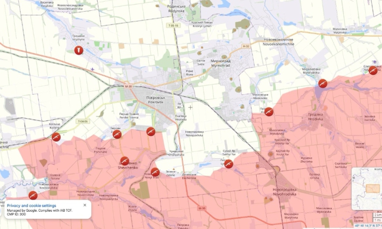 ISW: Русия стяга обръча около Покровск