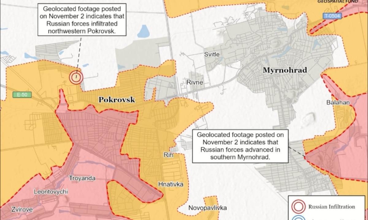 Ситуацията в Покровск е критична и неконтролируема