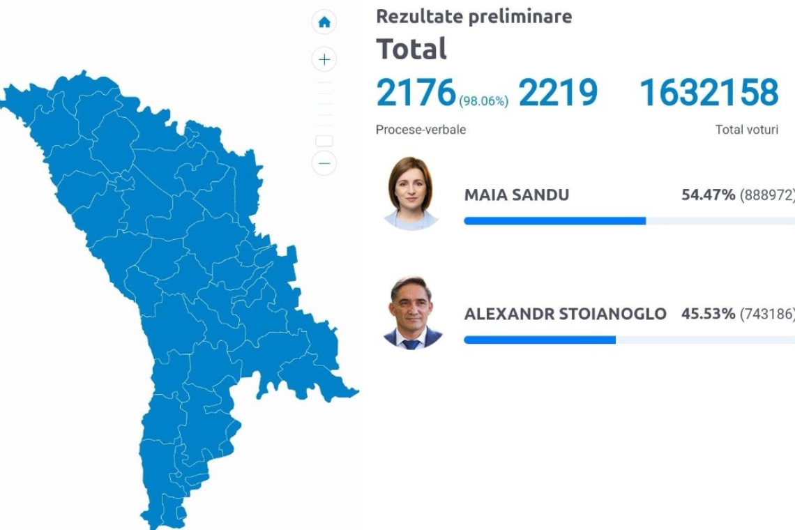 Втори мандат за Мая Санду в Молдова