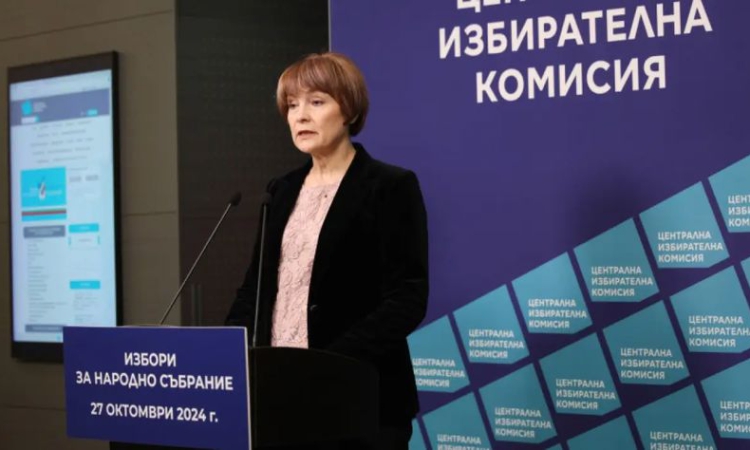 Росица Матева: ЦИК и „Информационно обслужване” въвеждат числата от протоколите, които КС ни изпрати