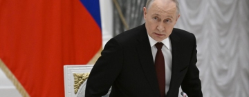 Путин посети пункт на управление на руските сили в Украйна