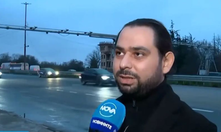 Шофьор бе глобен и остана без книжка, след като колата му аварира на магистрала &quot;Тракия&quot;