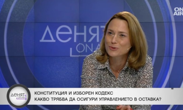 Ива Митева: От "домовата книга" омбудсманът е най-подходящ за служебен премиер