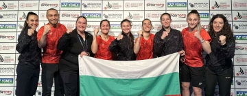 Историческа първа титла за България на Европейското отборно първенство по бадминтон за жени в Истанбул