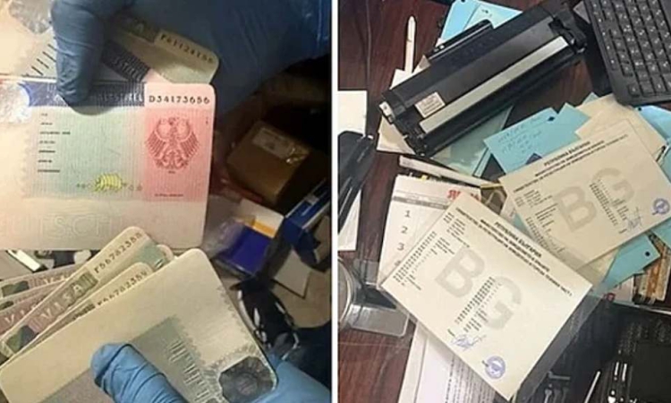 Разбиха печатница за фалшиви документи и евробанкноти в София