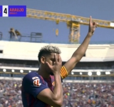 Барселона победи трудно Райо Валекано