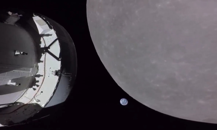 Залеза на Земята заснеха от "Артемида II"