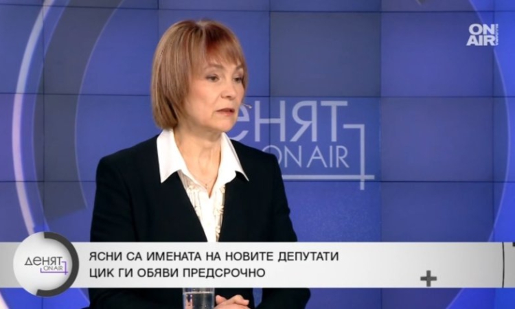 Матева обясни защо Калушев е присъствал в предварителните списъци за изборите