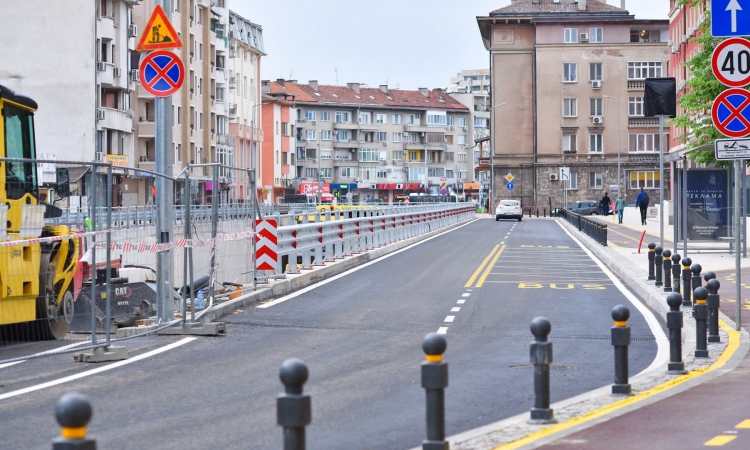 Пуснаха движение по бул. 